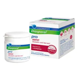 Magnesium Diasporal pro + B-Vit.DEPOT Muskus.+ Zenuwlipjes, 60 st