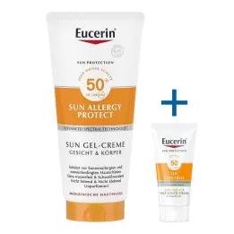 Eucerin Sun Allergiegel LSF 50+, 200 ml