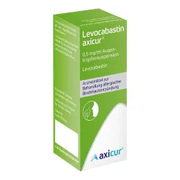 Levocabastin axicur 0,5 mg/ml oogdruppelsuspensie, 4 ml