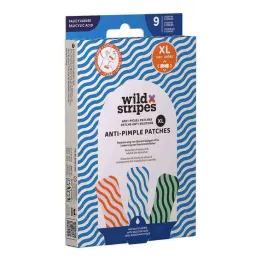 Wild Stripes Anti-puistjespleisters XL Helder, 9 st