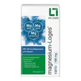 Magnesium-Loges vario 100 mg capsules, 180 stuks