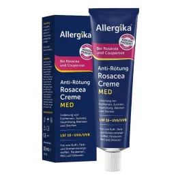 Allergische Anti-Roodheid Rosacea Crème Med, 30 ml