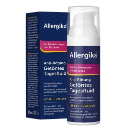 Allergische anti-roodheid getinte dagvloeistof LSF 50+, 30 ml