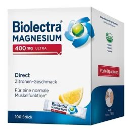 Biolectra Magnesium 400 mg ultra Direct Citroen, 100 st