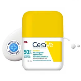 Cerave Zonbescherming Fluid Invisi.moisture.SPF 50, 50 ml