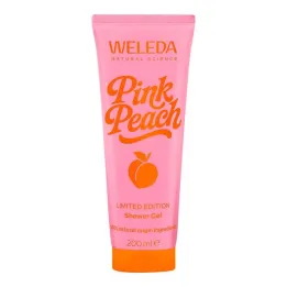 Weleda roze perzik douchegel, 200 ml
