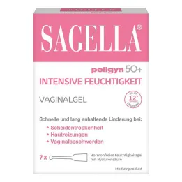 Sagella poligyn 50 + intensieve vochtgel, 7 st
