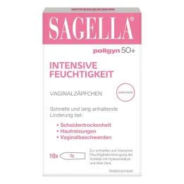 Sagella poligyn 50 + intensief vochteitje, 10 st
