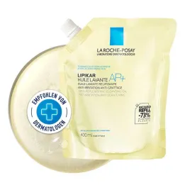 La Roche-Posay Lipikar douche- en badolie AP +, 400 ml