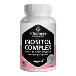 Inositol Complex Chroom + Vitamine B6 + Foliumzuur Capsules, 240 st