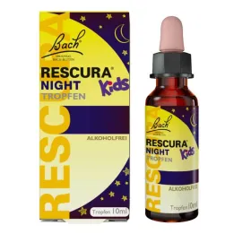 Bachbloesems Rescura Night Kids druppels alcoholvrij, 10 ml