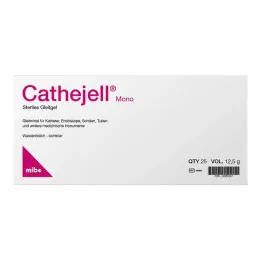 Cathejell Mono steriel glijmiddel Zhs 12,5 g, 25 st