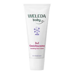 Weleda baby 3in1 gezichtscrème witte kaasjeskruid, 50 ml