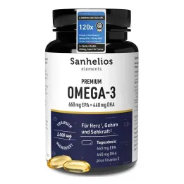 Sanhelios Premium Omega-3 capsules, 120 stuks